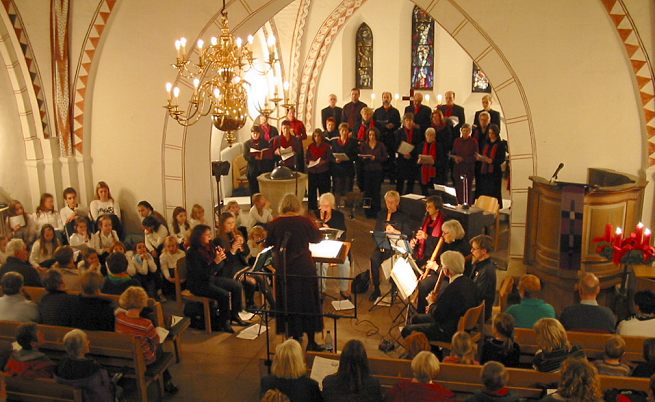 Kinder- und Jugendchor, Fl�tenchor, Kantorei