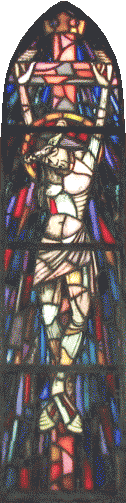 Fenster im Altarraum der St. Johannes-Kirche