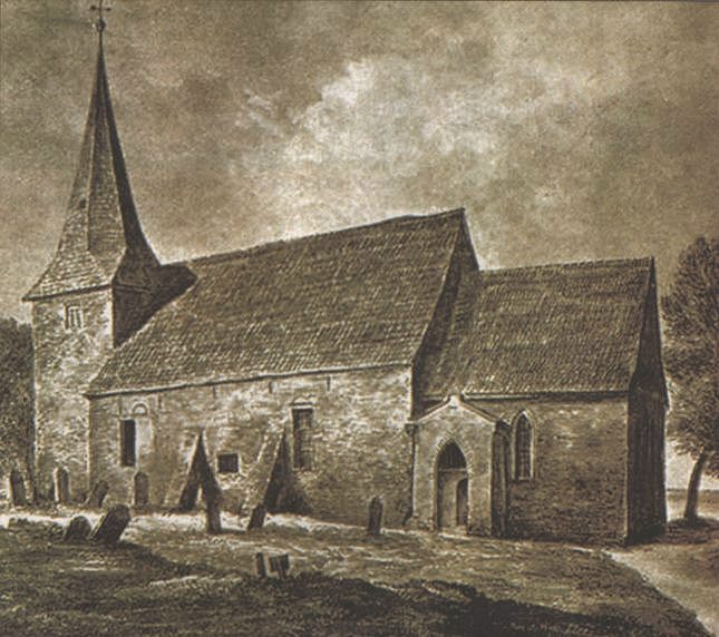 Zeichnung von 1873, zum Vergleich mit dem Bild von 1850 einmal klicken ...